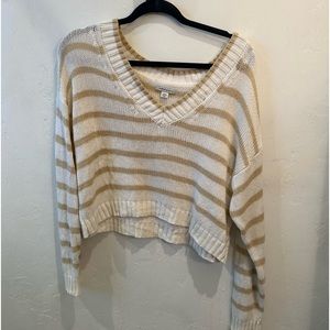 American Eagle striped sweater